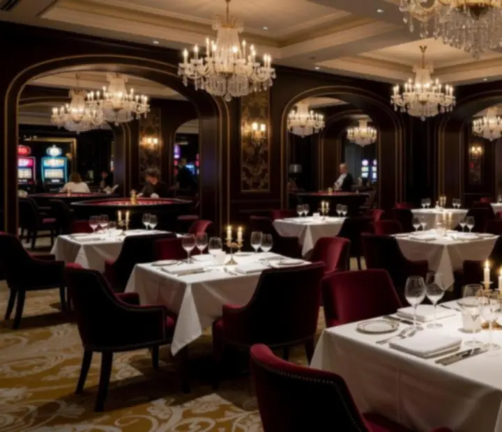 Candlelit fine dining prostor Czech Alicious v noční atmosféře